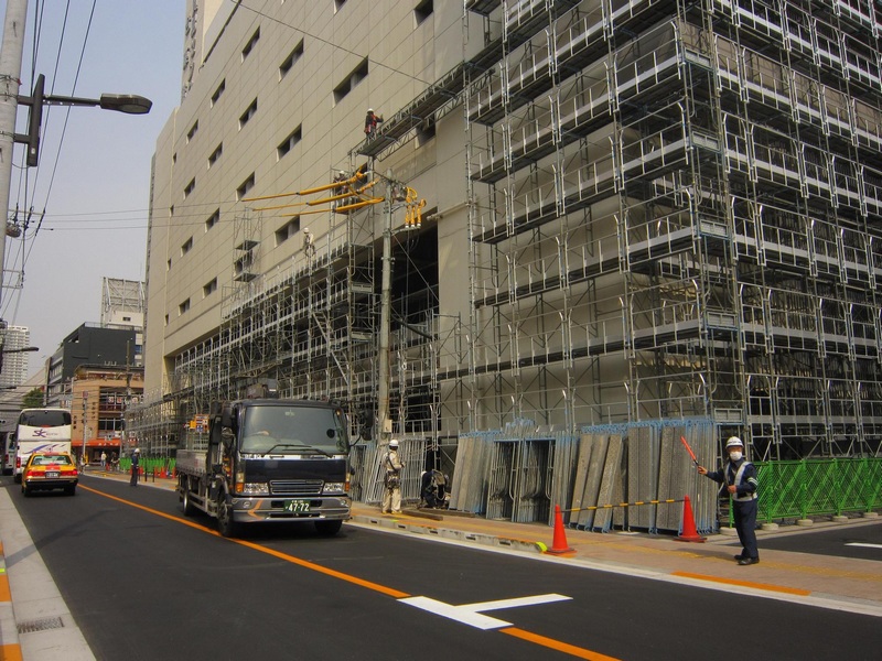 老城日本三年建筑工